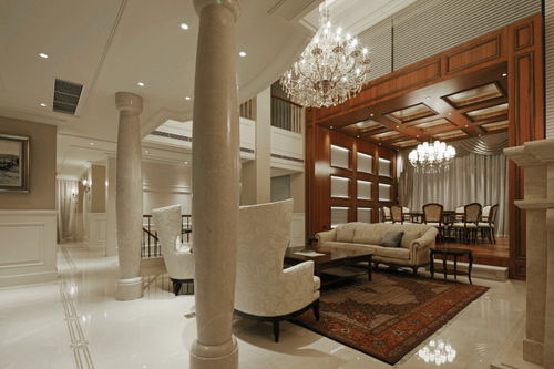 簡(jiǎn)歐風(fēng)范，奢享大宅——583㎡獨(dú)墅苑二期別墅裝修案例賞析